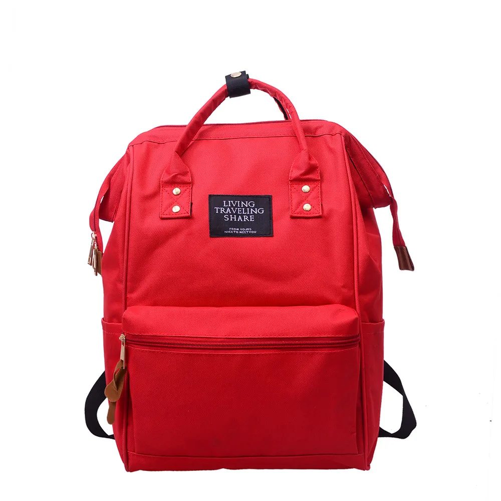 Сумки на молнии, унисекс, Одноцветный рюкзак, школьная дорожная сумка, Одноцветный рюкзак, двойная сумка на молнии, Dropship May17