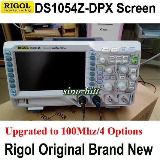 

Promotion Rigol DS1054Z Unlocked 4 Options for free 4 Ch 50Mhz Bandwidth 12Mpts Memory Digital Scopemeter, Brand New