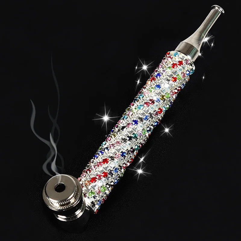 High Quality Metal Pipe For Smoker Weed Grinder Pipa Smoking Pipes Now Gift Hookah Metal Weed