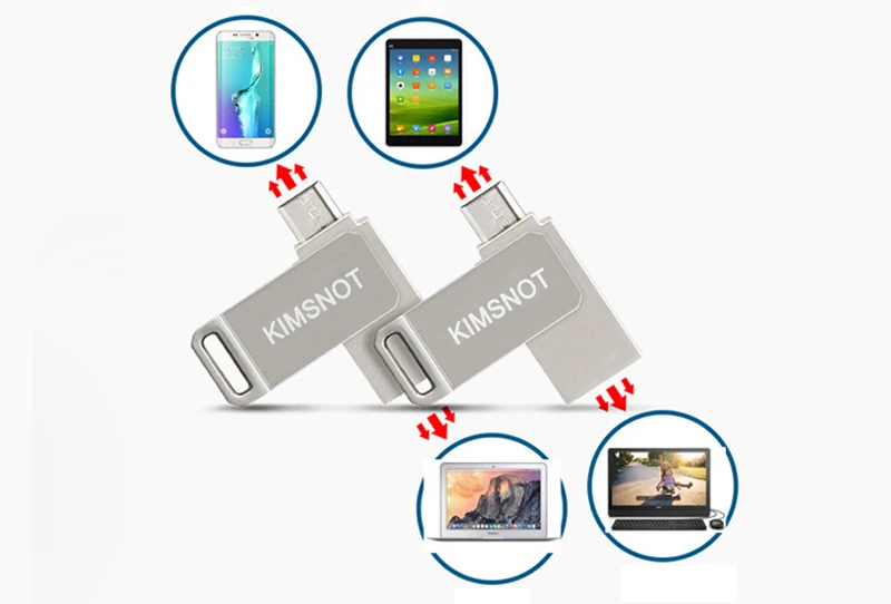 Kimsnot 64 ГБ 32 ГБ OTG USB флеш-накопитель 16 ГБ 8 ГБ Флешка для Android смартфон планшет ручка-накопитель диск карта памяти новое поступление