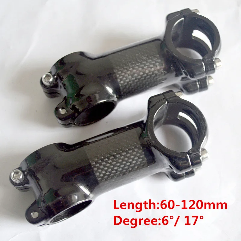 MTB Carbon fiber Mountain Bike Road Bicycle Stem Gooseneck Handlebar