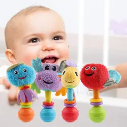 Новый дизайн детская погремушка игрушечные лошадки колокольчики животных плюшевые детские игрушки высокое качество Newbron подарок животны