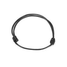 G. YCX винтажный черный и красный браслет дружбы красный счастливый Регулируемый пара шнуров браслеты Trendind милые женские мужские ювелирные изделия