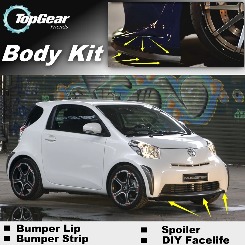 Für TOYOTA iQ Für Scion iQ Für Aston Martin Frontschürze Lip