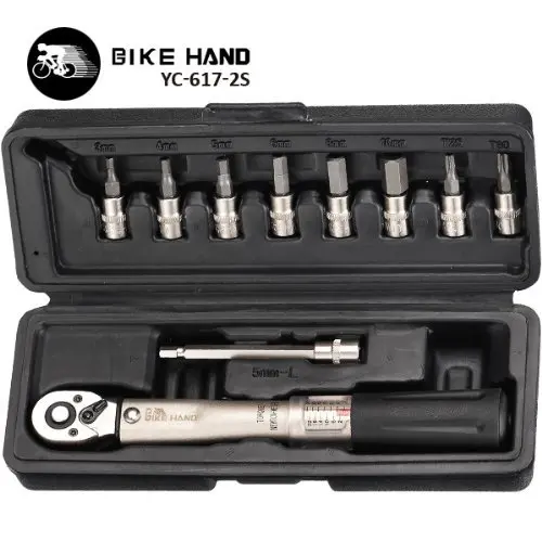 BIKEHAND Kit de llave dinamométrica YC 617 2S para llave Allen, inglesa, juego herramientas profesionales de reparación para ciclismo| cycling repair|kit cyclingbike torque - AliExpress