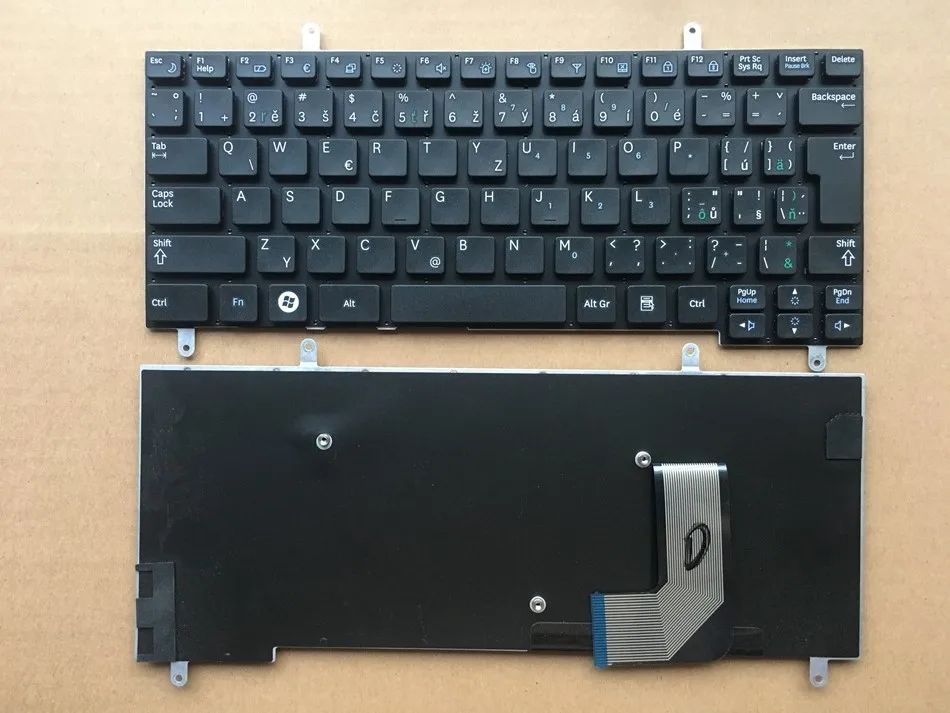 CZ Чешская клавиатура для Samsung N210 N220 N220P N315 N260 N230 Клавиатура ноутбука Раскладка|czech