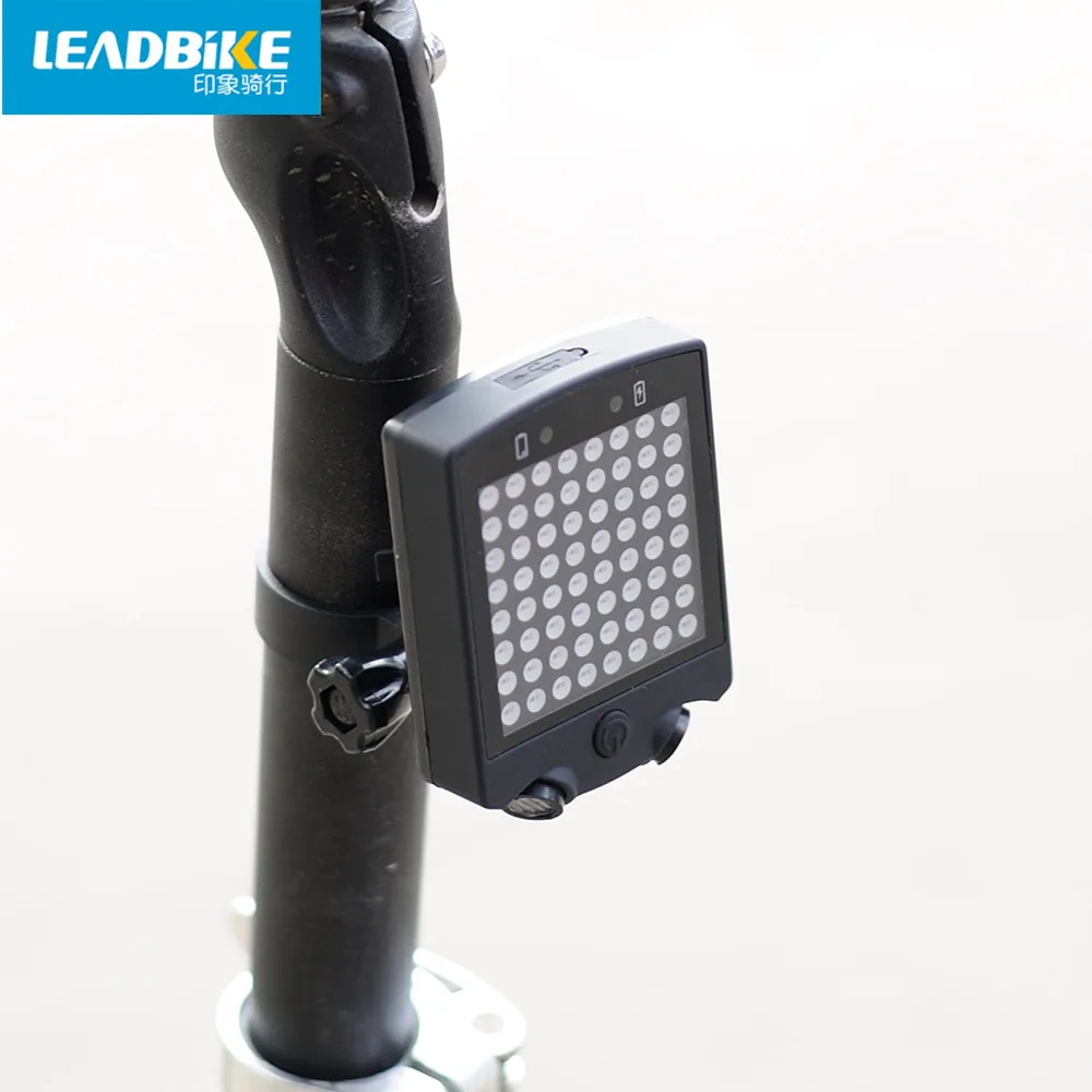 Leadbike лазерный велосипедный задний светильник 64 светодиодный USB Перезаряжаемый задний светильник с беспроводным пультом дистанционного управления велосипедными поворотниками Предупреждение светильник безопасности