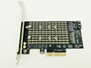M.2 NVMe SSD NGFF to PCI-E 3.0 X4 Adapter Raiser M Key B Key PCI Express 3.0 NVME m.2 SSD M2 SATA NGFF Converter Post Card Riser ► Photo 2/6