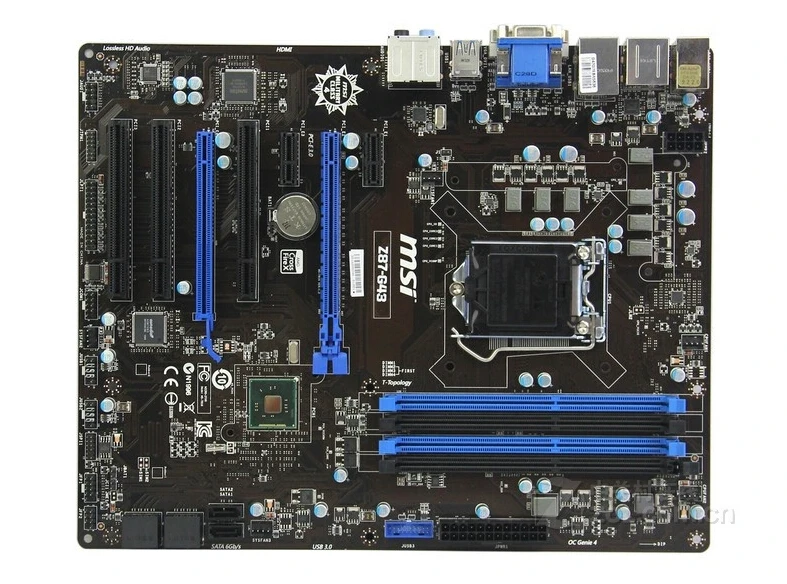  original motherboard for MSI Z87-G43 LGA 1150 DDR3 for i3 i5 i7 cpu 32GB Z87 Desktop motherboard Fr