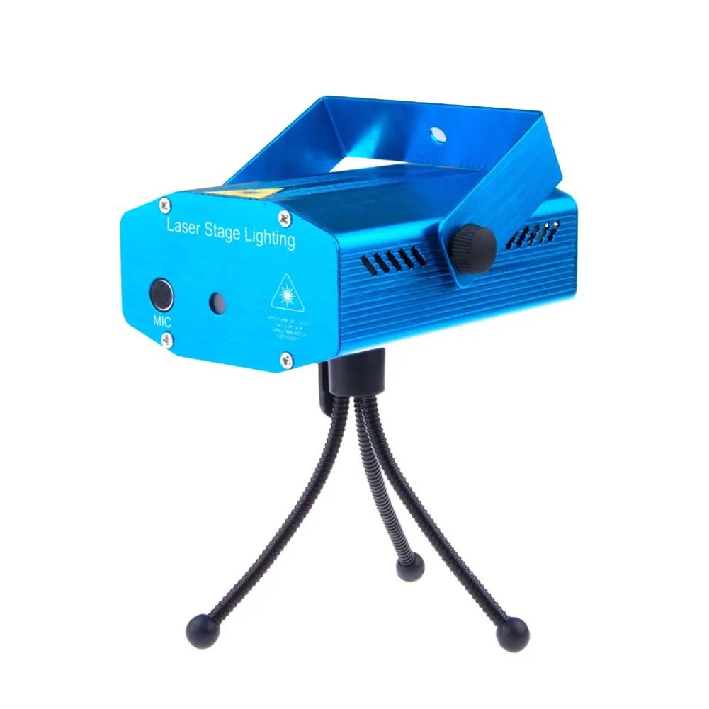 

TSLEEN Mini LED Laser Projector Stage Light DJ Disco Bar House Florid Lighting Kit multi-types led light home wedding club lamp