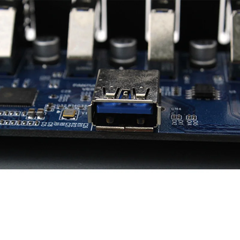 USB 3 0 7 портов Hub 5Gbs 5 25 &quotCD ROM Drive Bay CD Передняя панель для компьютера чехол + 19