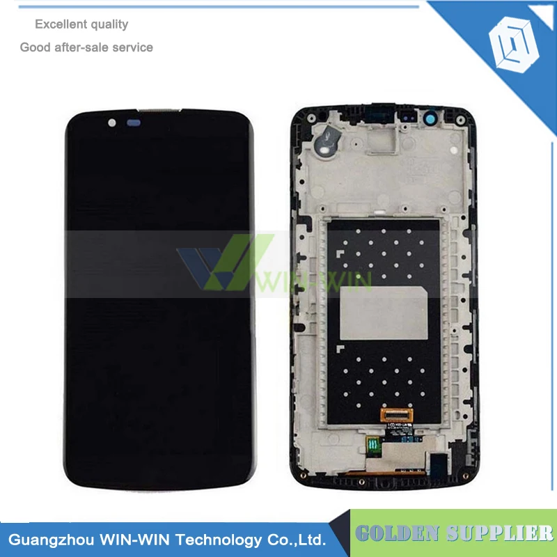 

Hot Selling Tested For LG K10 K410 LCD display with touch screen digitizer Assembly+frame replacement free shipping