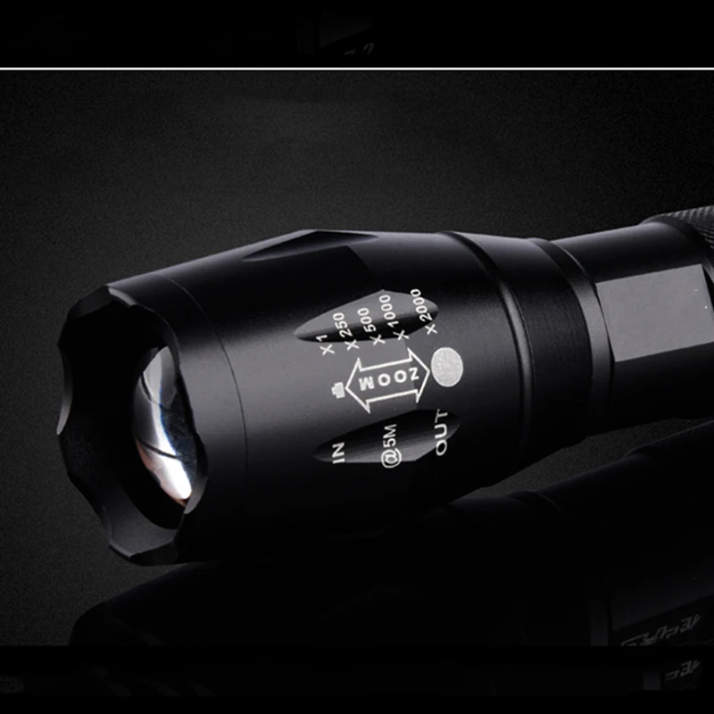 

8000 lumens XML T6 XM L2 Led flashlight Rechargeable Waterproof powerful police torch light linterna Torch hand lamp 18650 led