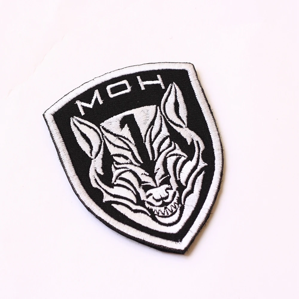 TSNK Military Enthusiasts " MOH WOLF" Military Tactial Morale Patch