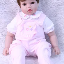 NPK новые силиконовые куклы reborn baby 50 см настоящие милые куклы reborn для девочек, куклы для детей, подарок Bebe реальное возрождение bonecas