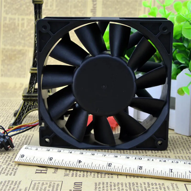 Вентилятор водяного охлаждения для компьютера Delta PFC1212DE 12038 12 В 3 а см|fan 24v|fan discountfans