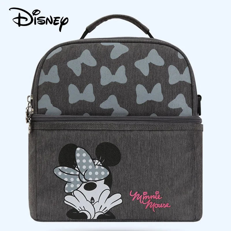 

Authentic Disney Mommy Backpack Thermal Insulation Nappy Bag Large capacity Feeding Bottle Bag Diaper Bags with USB heaterDS8002