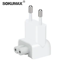 SOKUMAX евро вилка AC УТКА ГОЛОВА для iPad Air Pro MacBook Зарядное устройство Костюм Для MagSafe 2 стены зарядки адаптер питания ЕС Европейский Pin