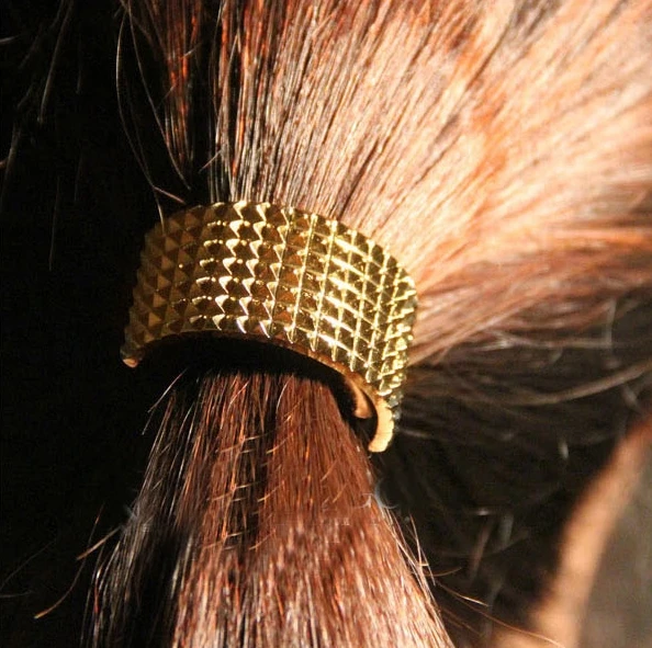 

2019 popular new fashion punk style fashion hair elastic rubber band fashion girl gift