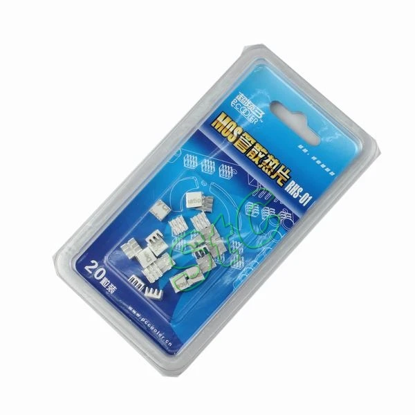 40 штук в партии мини алюминиевый радиатор для MOS IC чипсет 6 35 мм x 3 5 чип