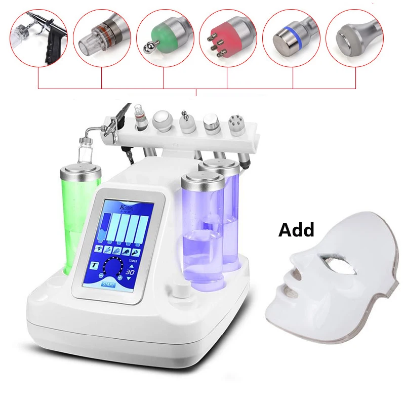 

Small Bubble Vacuum Face Cleaning Instrument Hydro Water Oxygen Pore Cleaner Facial Massage Machine Skin Care BIO RF Too