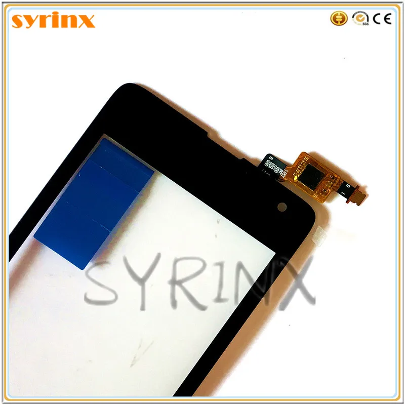 SYRINX лента 3M 4,0 ''Сенсорный экран сенсорный Панель Для Micromax болт Q327 окрашенные запасные части для Стекло телефона сенсорный экран Экран Сенсор Замена