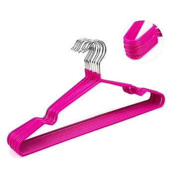 

10Pcs HANGERS SUIT SHIRT PANTS GARMENTS CLOTHES HANGER TROUSER BAR SET SLIP