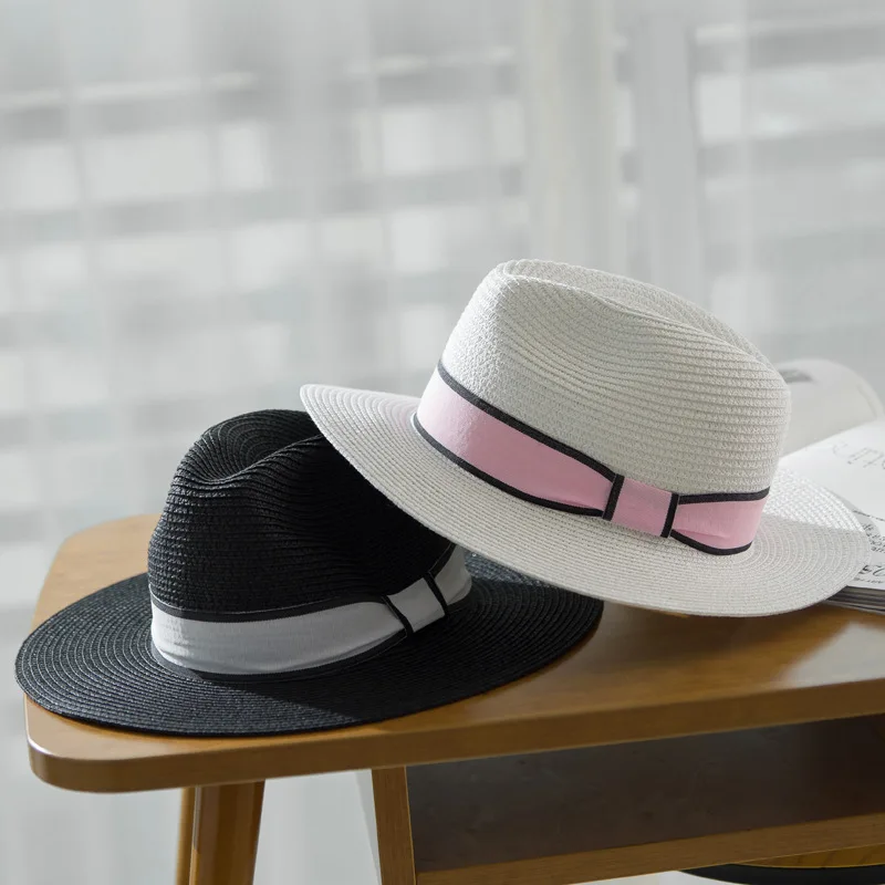 branded straw hats