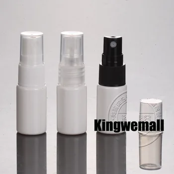 

Wholesale 300pcs/lot 10ml Empty White Perfume Water Atomizer Spray Bottle Container Sample refillable bottles AA14