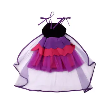 

Baby Girls Sleeveless Dress Princess Layered Cake Party Pageant Formal Dresses Toddler Kids Party Wedding Ball Gowns