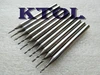 10pcs 3.175x0.8x3mm Single Flute Spiral Solid Carbide End Mill Tools, Wood End Mill Cutters Router Bits for CNC Milling Machine ► Photo 3/6