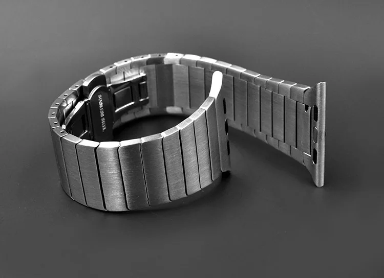 Нержавеющая сталь браслет для наручных часов Apple Watch, ремешок 42 мм сменный ремешок для часов для Apple Watch, версии Series1 2 3 38 мм и 42 мм