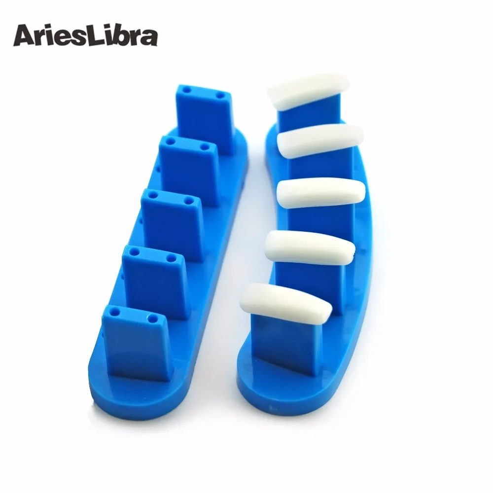 

AriesLibra 2pcs/lot Plastic Tip Stand for Practice Use High Quaity False Tips Display Training Tool Nail Art Display Nail Tool