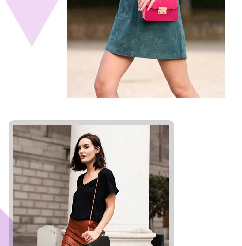 20 Korean Version New Mini Messenger Women Bags Solid Buckle Chain Shoulder Bag Small Square Package Cross Pattern Summer