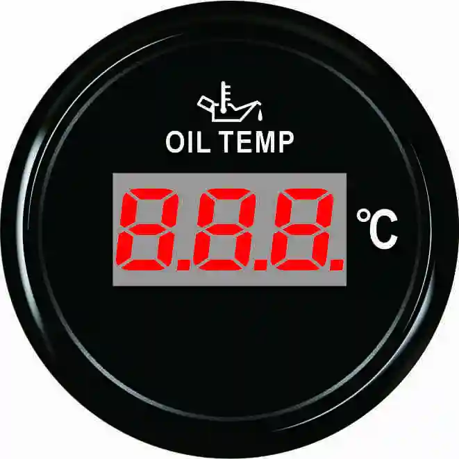 52 мм цифровой датчик температуры масла 10-150 градусов с Подсветка 12 В/24 В