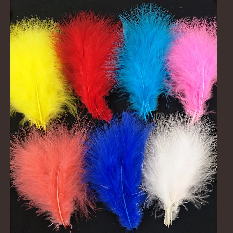 

50pcs turkey feathers 31 colors Carnival Halloween Christmas DIY Craft Decoratie Veren 4-6 Inches 10-15 cm Chicken Plumes