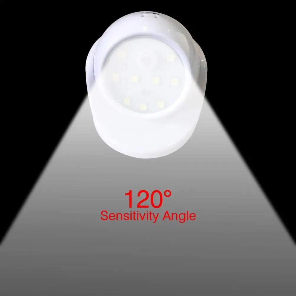 9New LED датчик движения с активированным датчиком света беспроводная Крытая