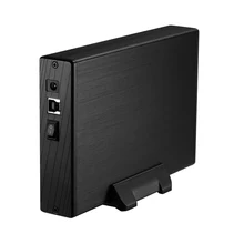 Exclusive design 3.5-inch Sata II to USB3.0 external HDD/SSD enclosure/case/box hard disk for PC computer/notebook Free shipping