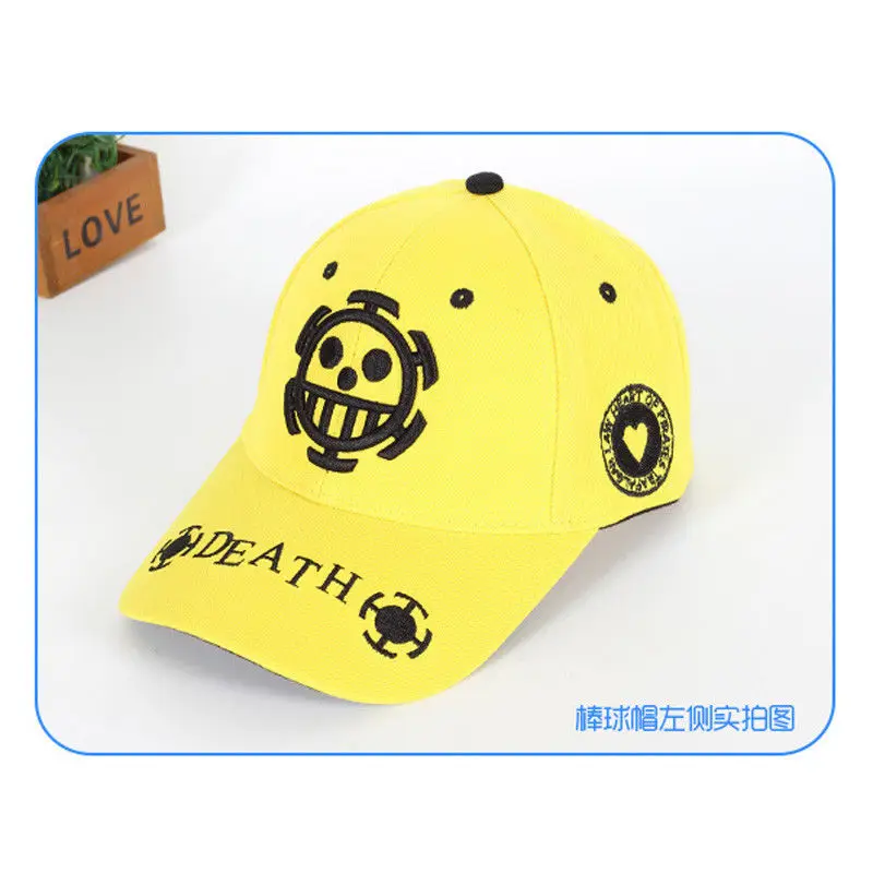 

Unisex Baseball Cap Anime One Piece Law Baseball Cap Casual Snapback Hat for Clothing & Accessories