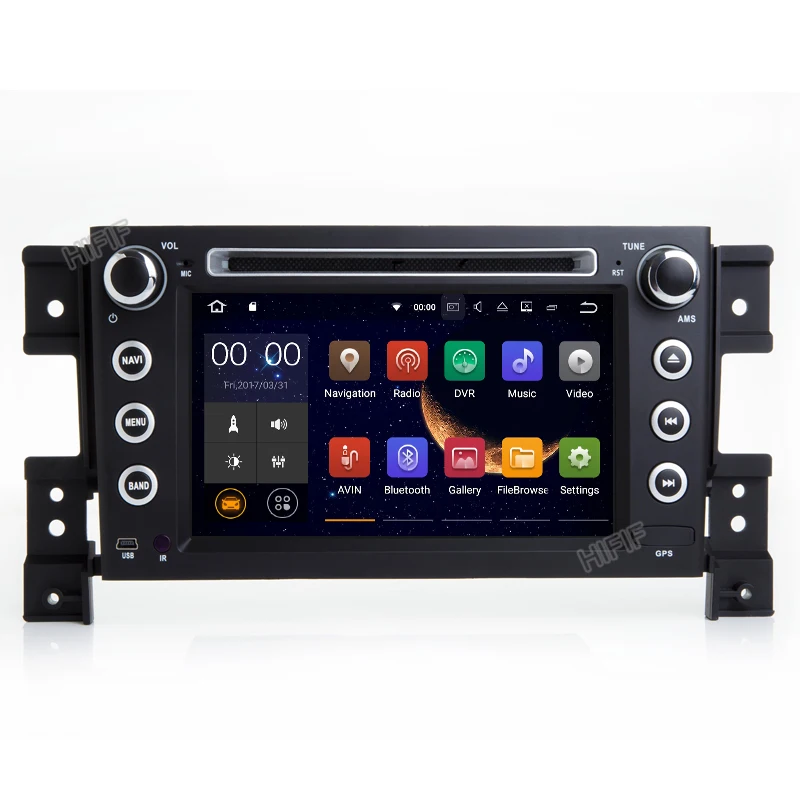 Best Two Din 7 Inch Car DVD Player For SUZUKI grand vitara 2005- With 3G Host GPS Navigation Bluetooth IPOD TV Radio Free Map 5
