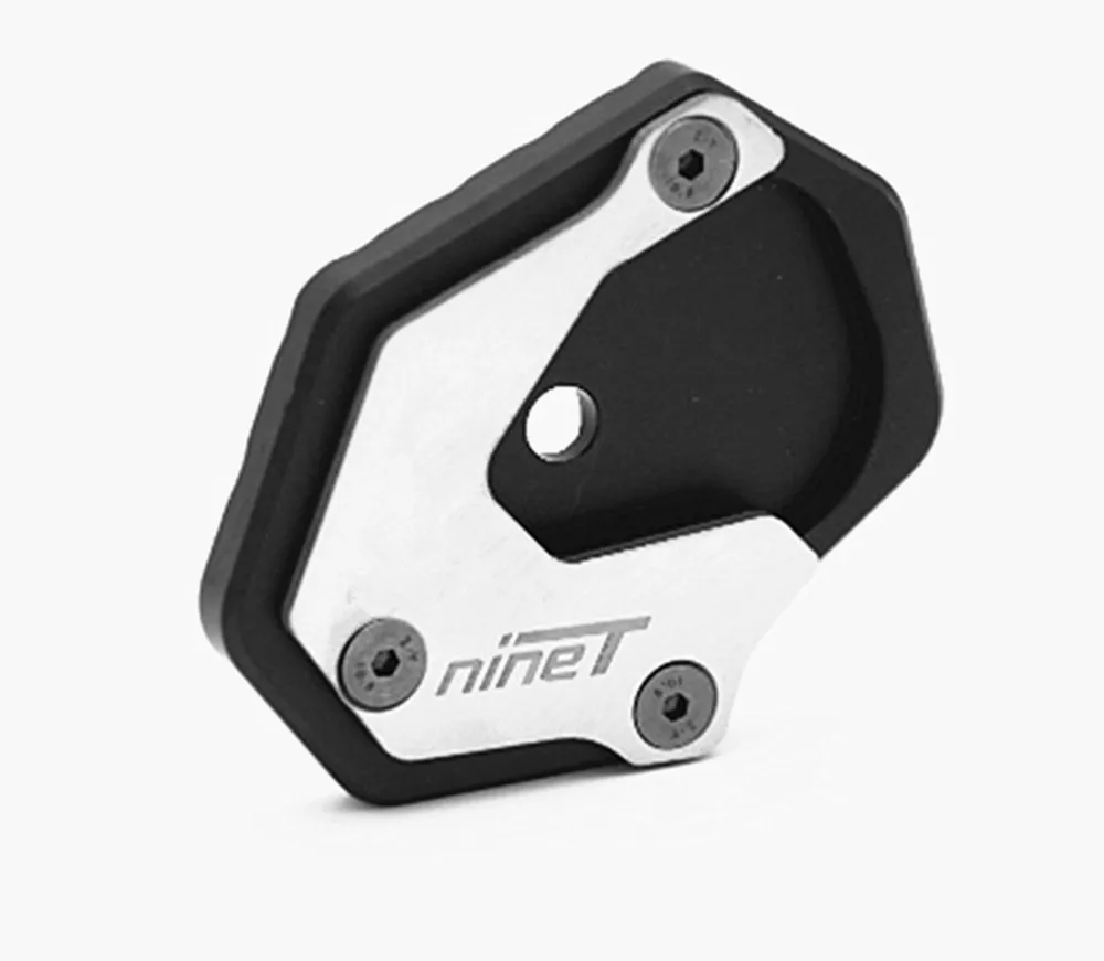

CNC Side Kickstand Stand Extension Plate New For BMW R Nine T 9T with logo