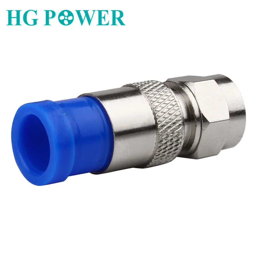

Waterproof RG6 Connector Compression Tool Coaxial Cable Connection F Type