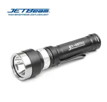 Original JETBEAM RRT-2 Cree XM-L2 LED 550 lumens flashlight daily torch Compatible with CR123 18650 battery for self defense