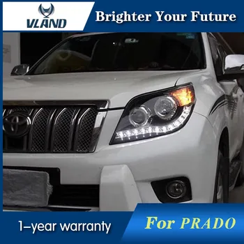 

LED Eagle Eye Head Lamp for Toyota Prado 2700 FJ150 Headlights 2010-2013 DRL HID Bi-Xenon Projector Len for Land Cruiser