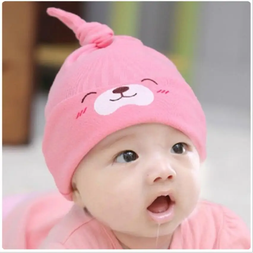 

Kids Hat Cap Candy Solid Colors Boys Girls Baby Beanies Hats Cotton Born Baby Hat Toddler Infant Caps New High Quality