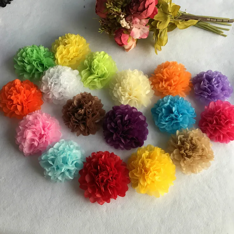 6inch Simulation Peony Flower DIY Tissue Paper Flower for Romantic Wedding Decoration Home Party Decorative Paper Flowers Balls