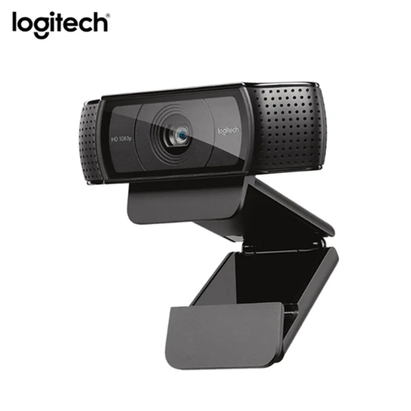 Logitech C920e hd Webcam Video Chat grabación cámara Usb inteligente HD 1080 p cámara Web para ordenador Logitech C920 actualización versión - 1