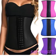 Модные корсет со стальными костями, тренинговый корсет латекс корсет сексуальный женский латексный талии фиксирующая, для похудения корректирующий комплект Размеры S-XXL
