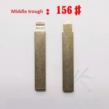 10 шт переоборудование эмбриона с складным и пультом дистанционного управления для автомобиля Болванка для ключа для мотоцикла(средний корыто 156