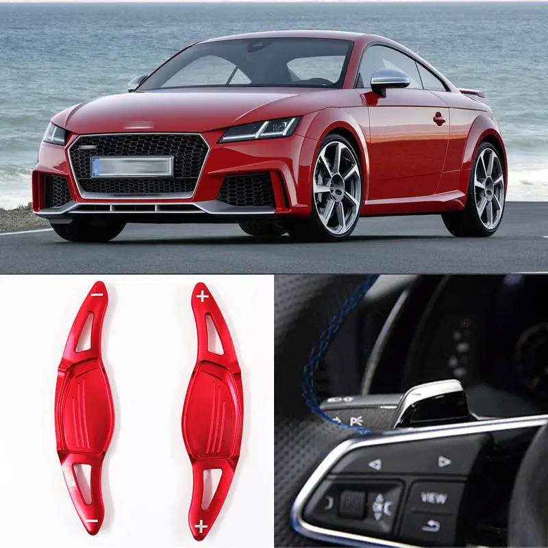 Savanini легированный дополнительный руль DSG Paddle Shifters расширение для Audi TT RS 2016 17/R8